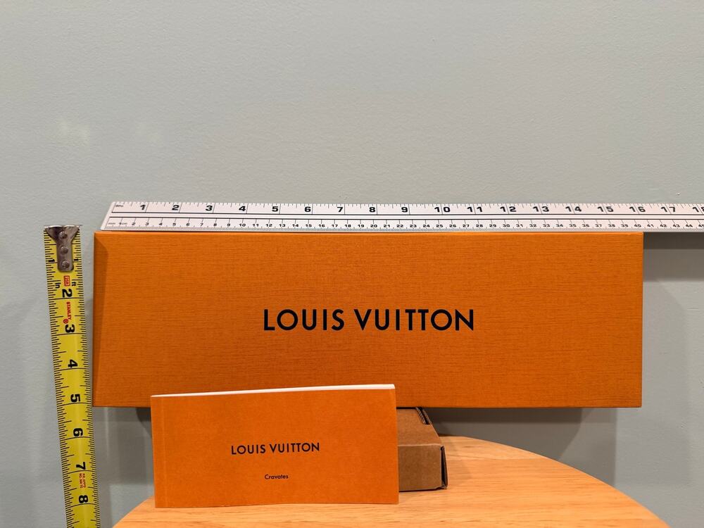 Authentic LV Louis Tie Box | Multiple Sizes | Bundle & Save
